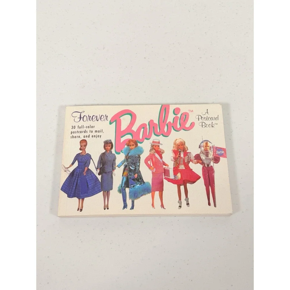 FOREVER BARBIE: A POSTCARD BOOK By Running Press Vintage First Edition